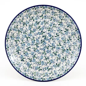 Talerz płytki, obiadowy 257 25,5 cm<br>2089X Niezapominajki